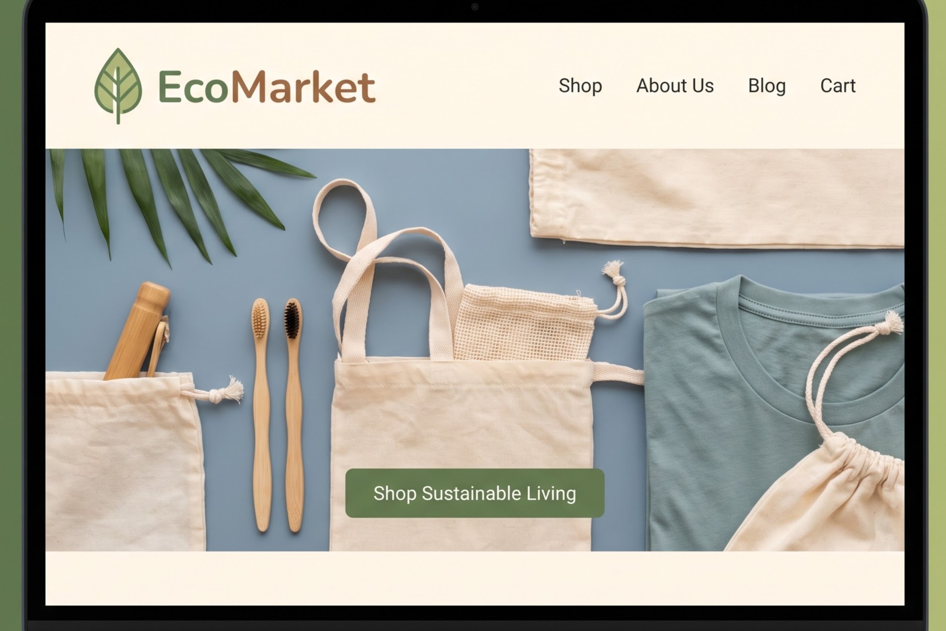 EcoMarket — eco-friendly products store