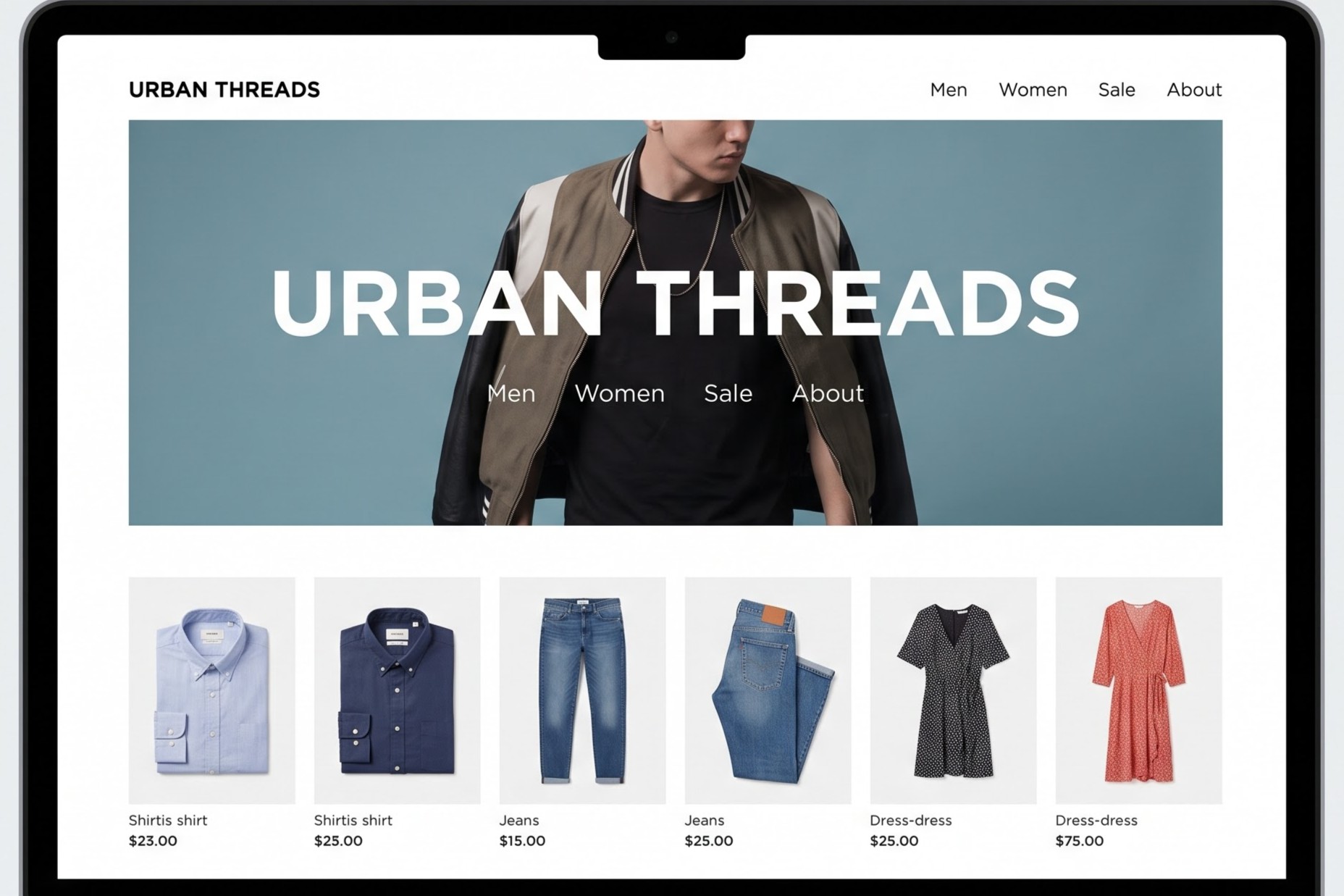Urban Threads — fashion e-commerce
