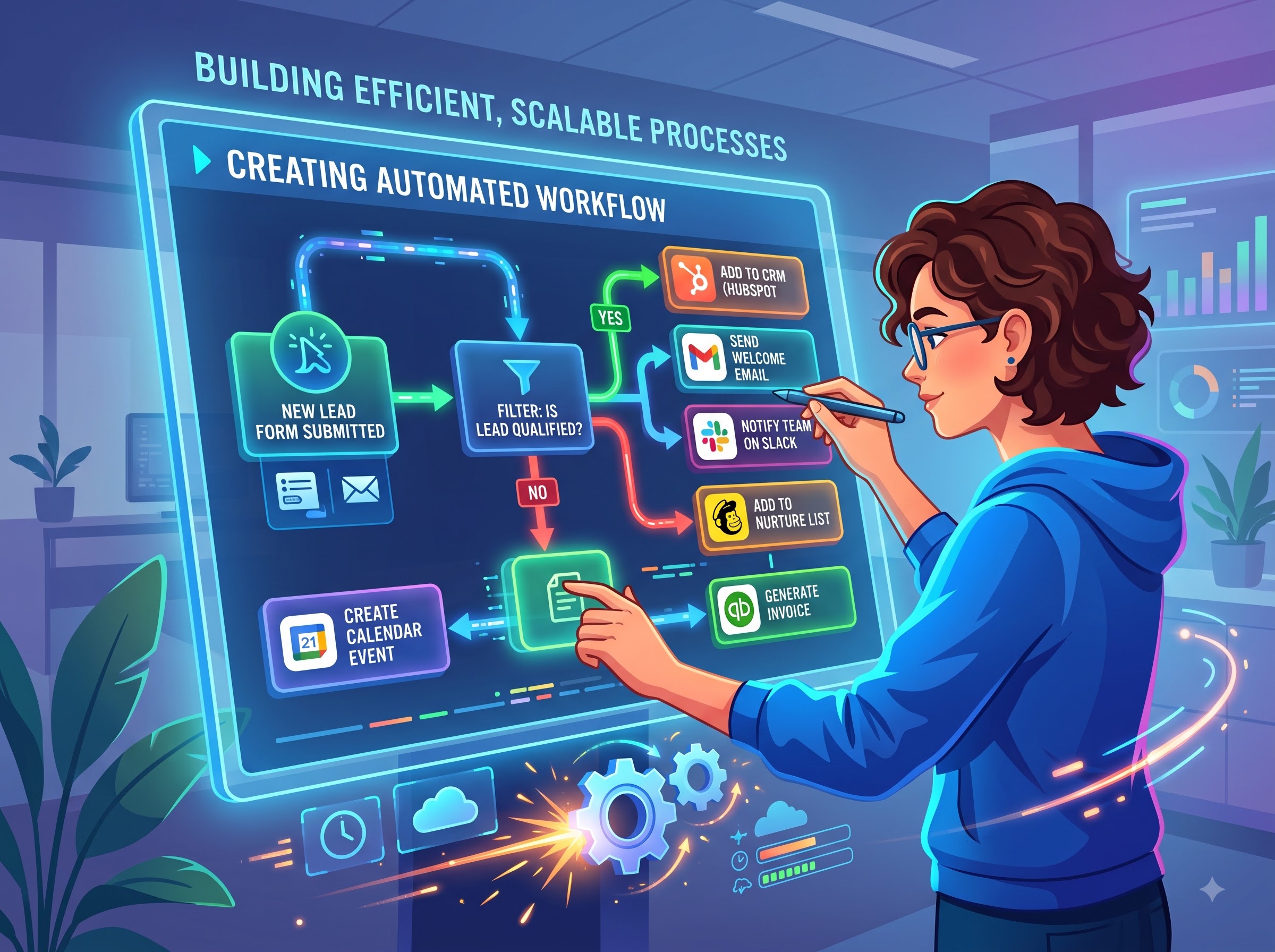 LenxTech — software services landing page